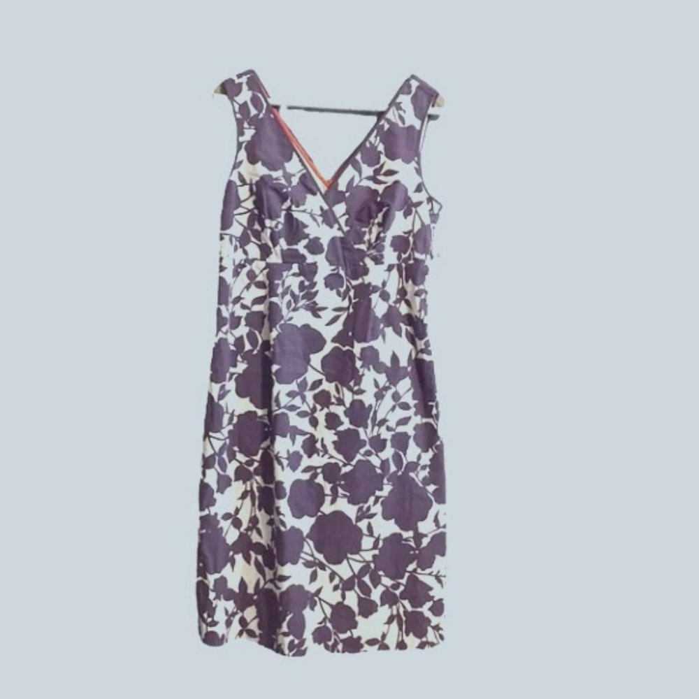Boden sleeveless floral dress